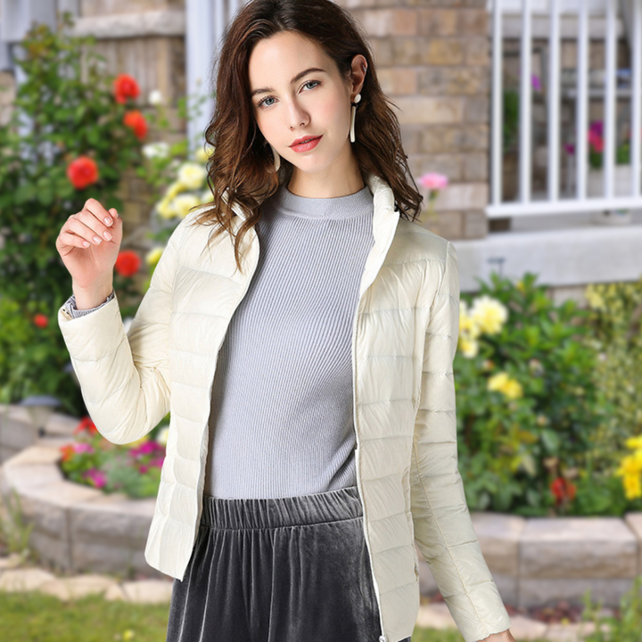 Seraphina | White Down Waterproof Jacket