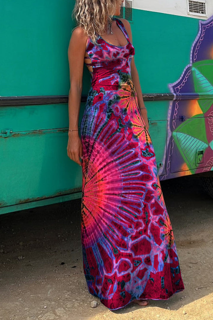 SOLENYA – SEXY COLLEGE PRINT BACKLESS