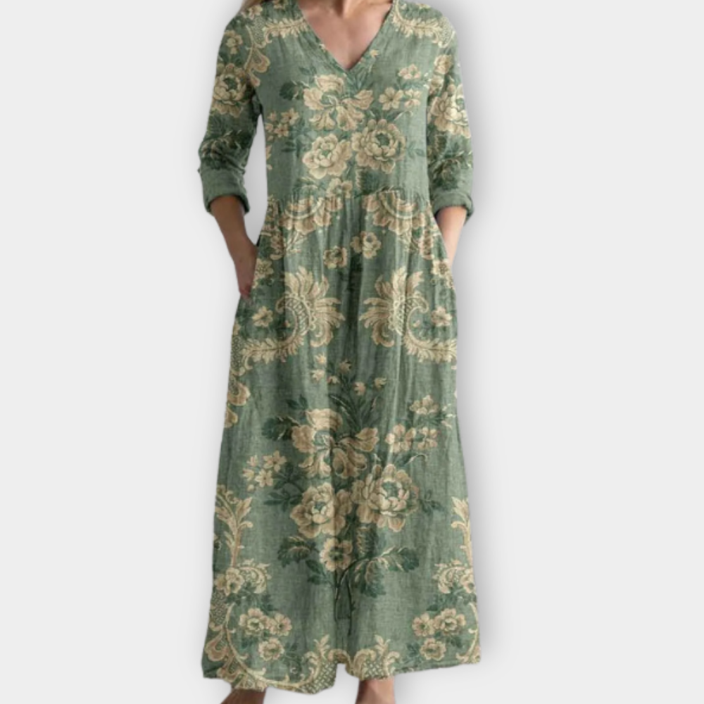 Beltrada - Boho Maxi Dress Made of Soft Premium Fabric
