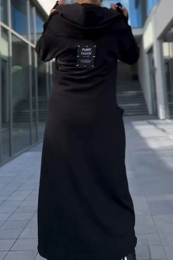 SERENYTHEA – LONG ZIP-UP HOODIE