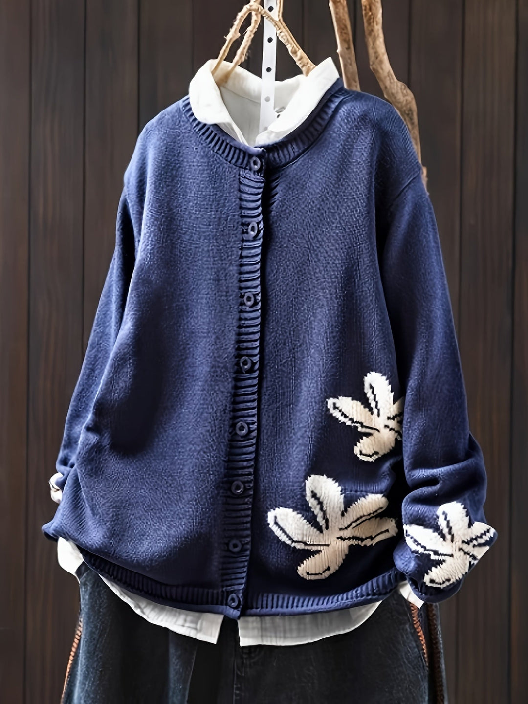 THE SERAPHINE- FLORAL KNIT