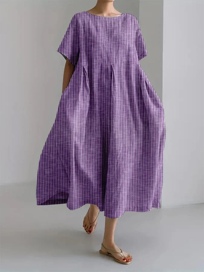 Bianca - Casual Long Dress with Comfortable