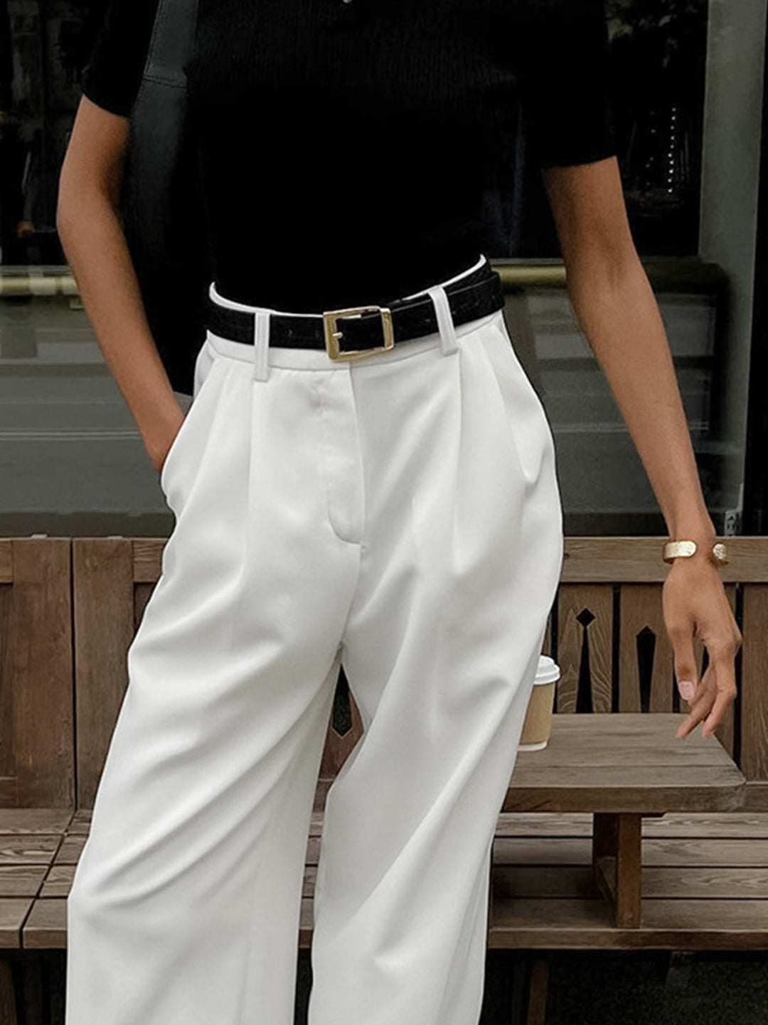 Elenavira – Modern Slim Fit Trousers