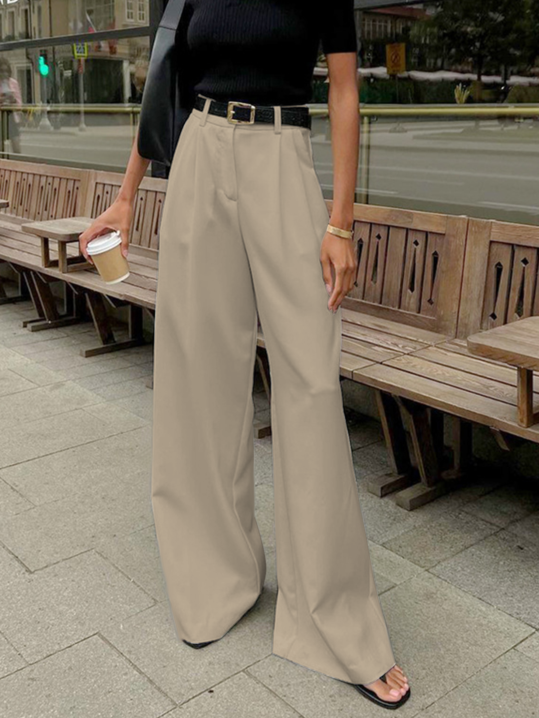 Elenavira – Modern Slim Fit Trousers