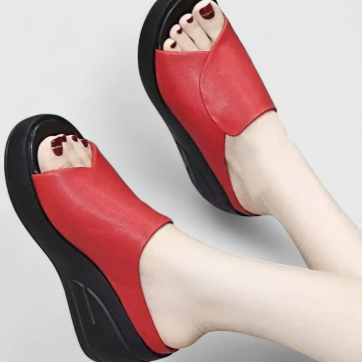 SOLENYAE – ORTHOPEDIC WEDGE SANDALS