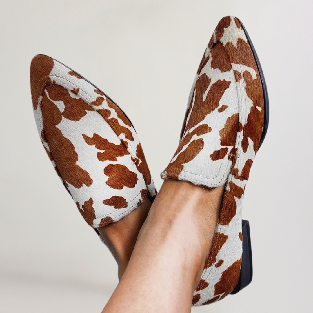 Leona - Elegant loafers with a low heel