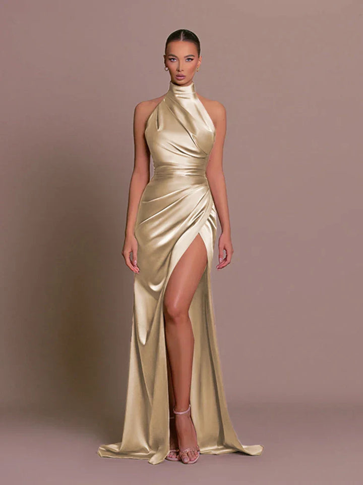 Rylee - Sleek Slit Gown