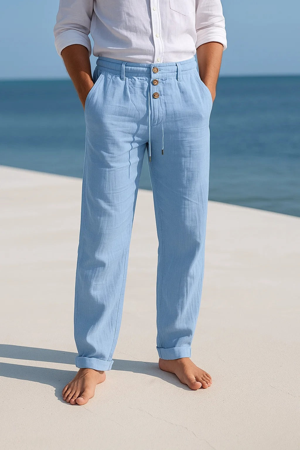 EDWARD – PREMIUM LINEN TROUSERS