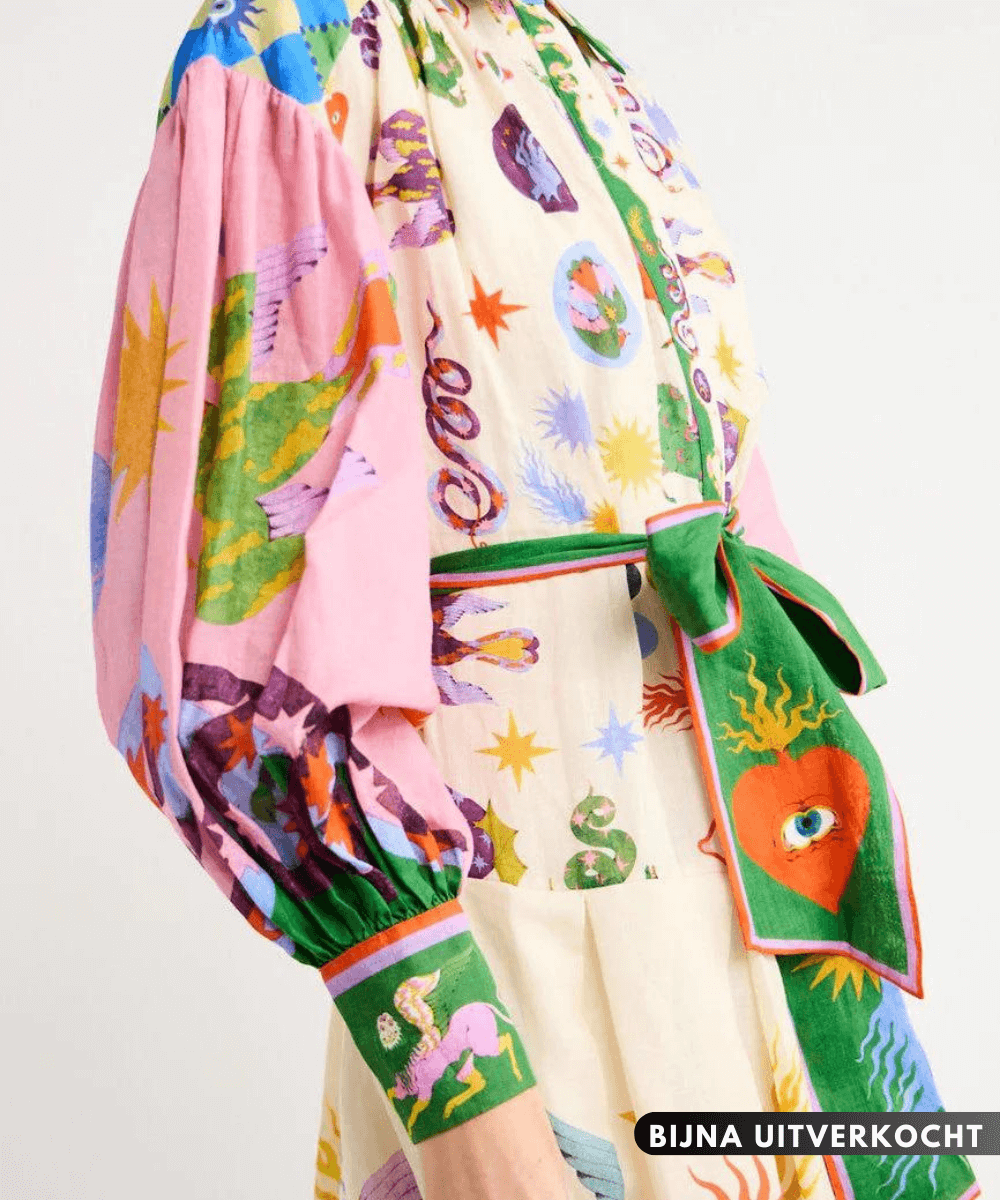 Dorthe - Elegant Italian Maxi Dress