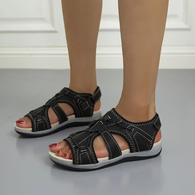 Daphne - Stylish, adjustable summer sandals with arch support