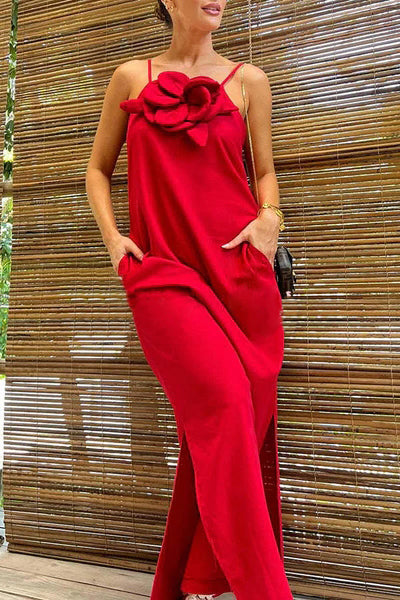 ELVIRETH – ELEGANT SUMMER DRESS WITH FLORAL GRACE