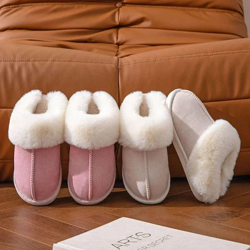 CHIOMA – NON SLIP FUR SLIPPERS FOR WINTER