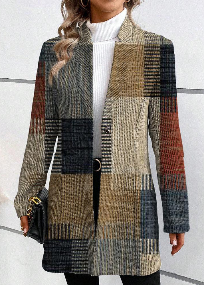 Lena - Elegant Blazer With Pattern