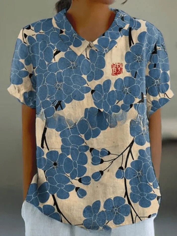 Devika - Floral Pattern Blouse