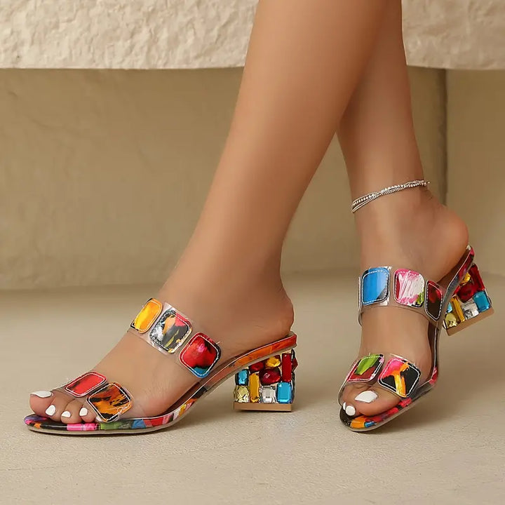 CALLISTA – DOUBLE STRAP SANDALS
