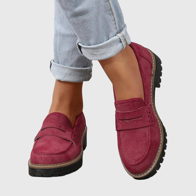 Melania - Timeless Suede Loafers