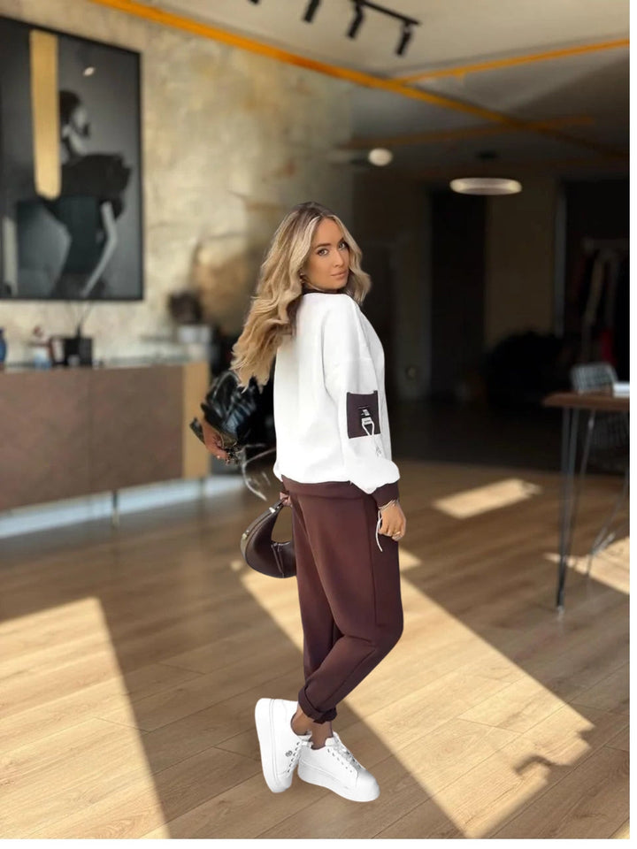 Evelora – Casual Elastic Waist Pants