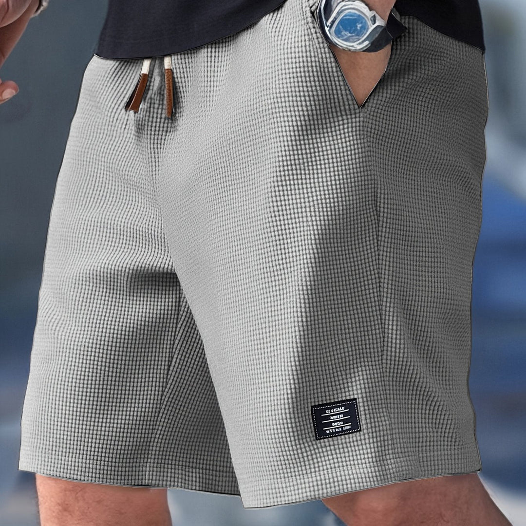 NAYESSA – WAFFLE KNIT SUMMER SHORTS