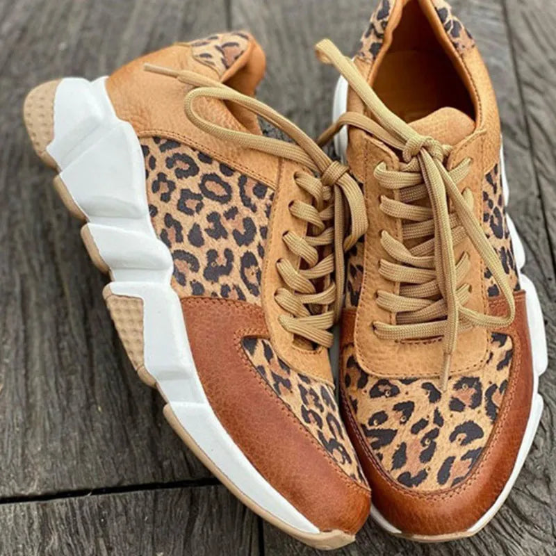 AURIVYNNA – COMFORTABLE LEOPARD SNEAKERS