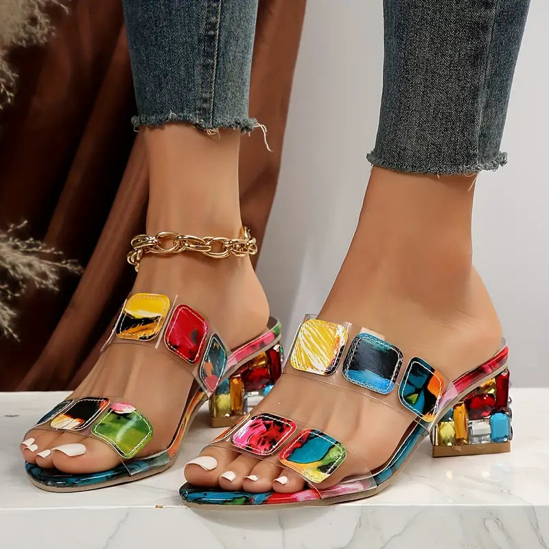 CALLISTA – DOUBLE STRAP SANDALS