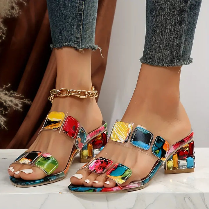 CALLISTA – DOUBLE STRAP SANDALS