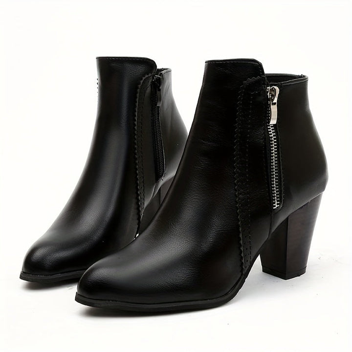 ZOFIE – HIGH HEEL BOOTS WITH SIDE ZIPPER