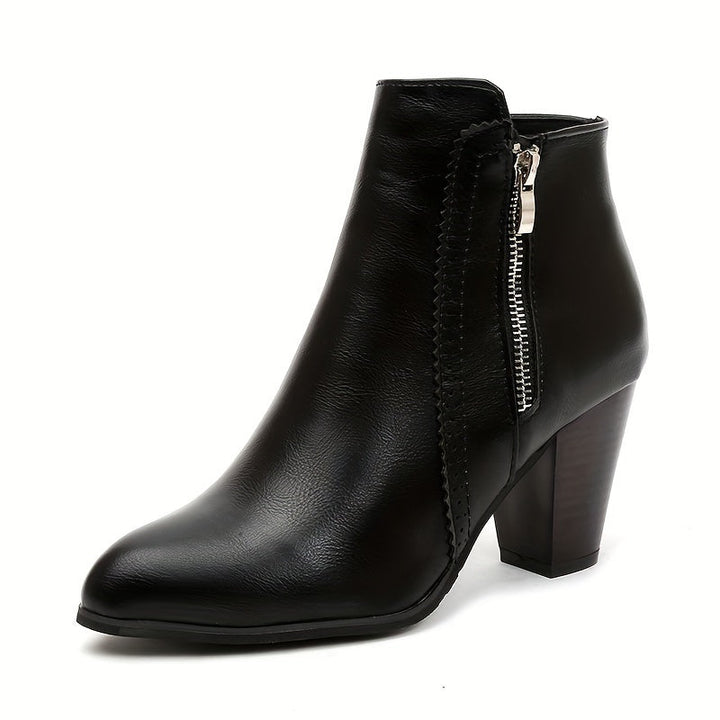 ZOFIE – HIGH HEEL BOOTS WITH SIDE ZIPPER