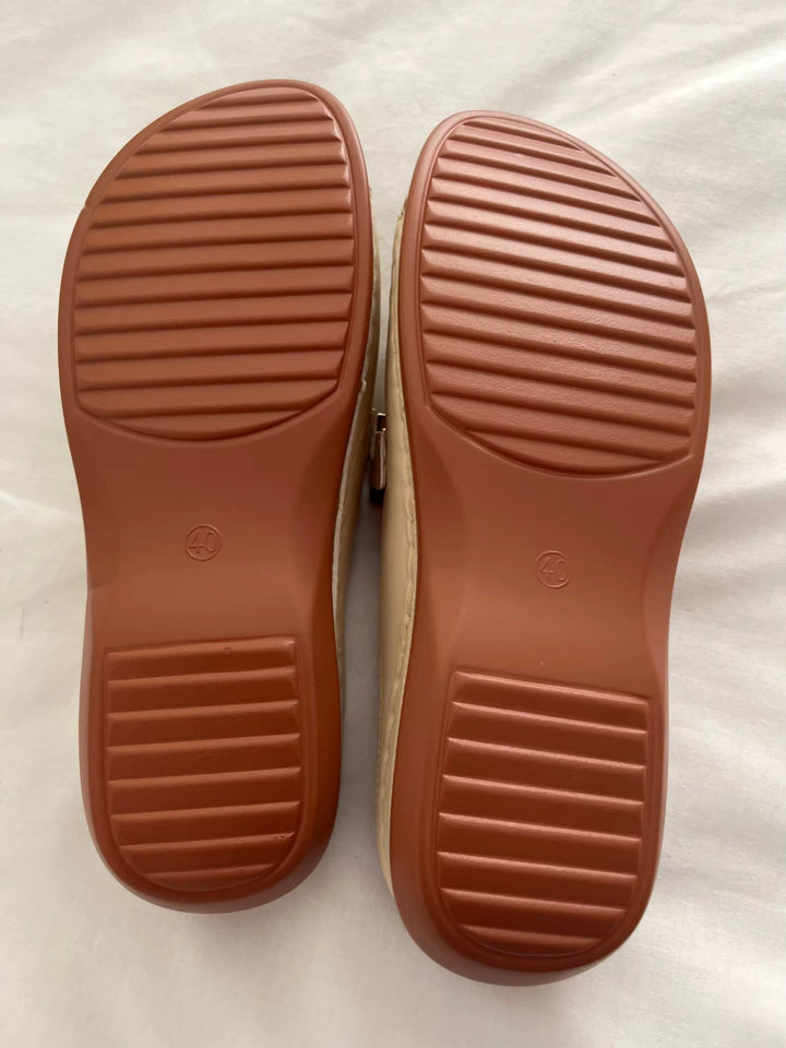 Adele - Orthopedic wedge heel sandals