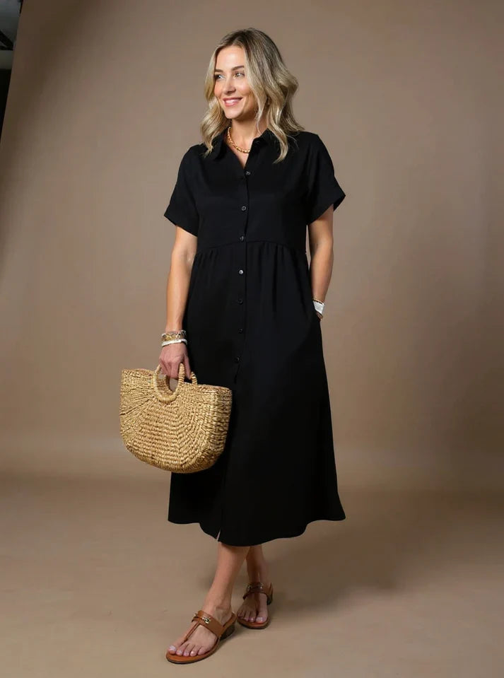 AURELIE – CHIC STRIPED DRESS WITH TIMELESS STYLE