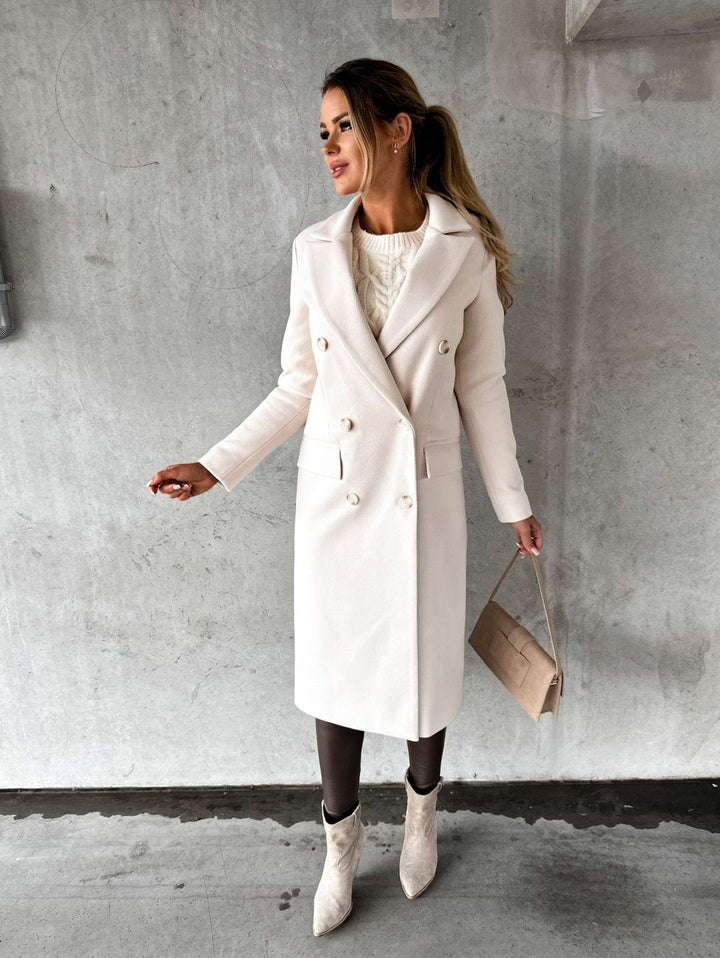 ZEVALISSEA – CLASSIC DOUBLE-BREASTED COAT