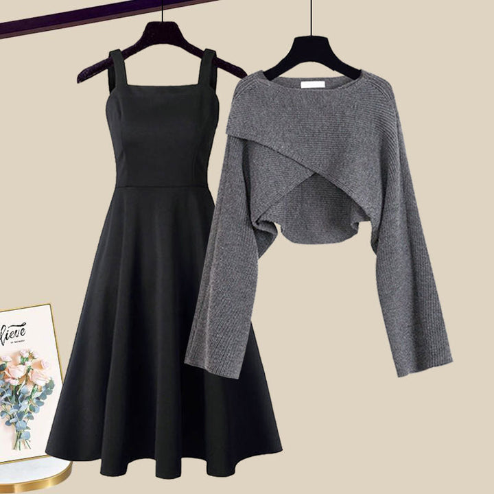 CAEVIRA – ELEGANT KNIT DRESS SET