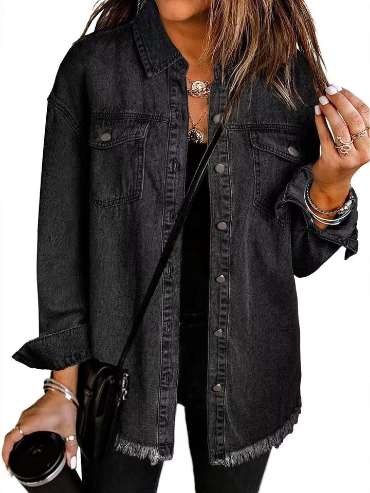 ROZANE - Classic Everyday Denim Jacket