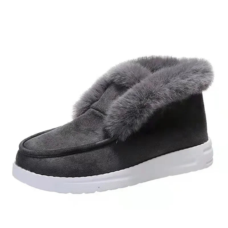 OrthoChic – Women's Plush Slip-On Boots