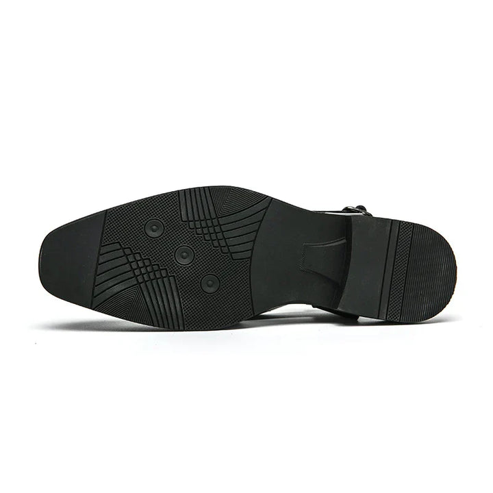 Cambridge Leather Cutout Loafers