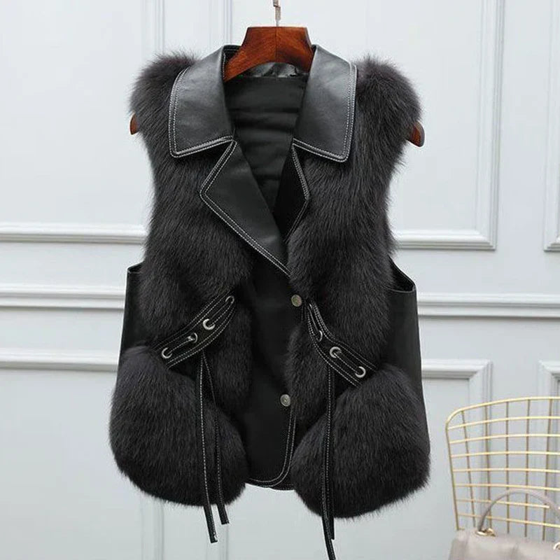 AURIELLETHRA – REGAL FUR VEST