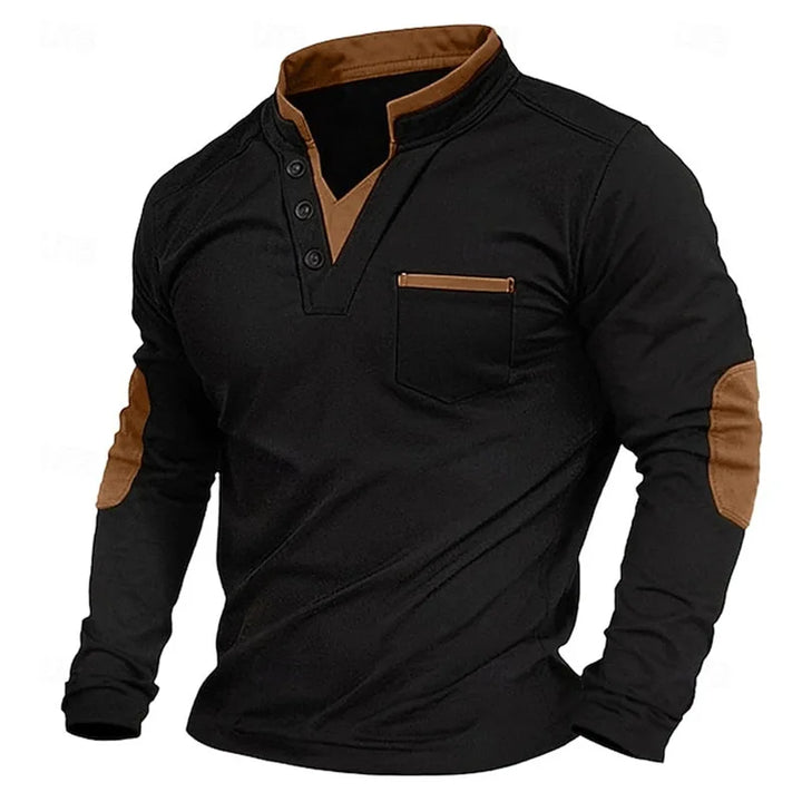 RAMO – STYLISH V-NECK SWEATSHIRT