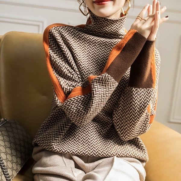 MIA – STRIPED SWEATER WITH TIMELESS EVERYDAY CHARM