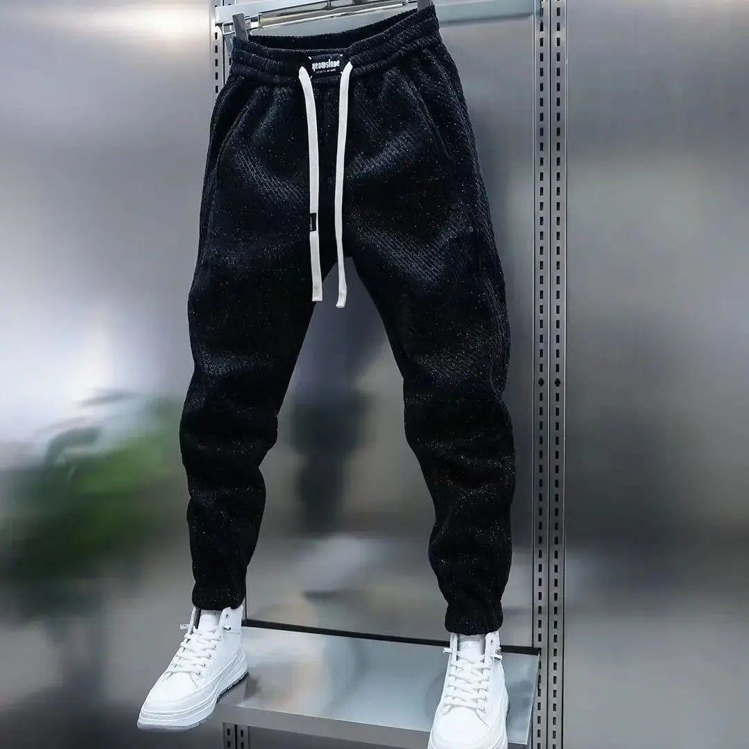 LIAM – PATTERNED COMFORT TROUSERS
