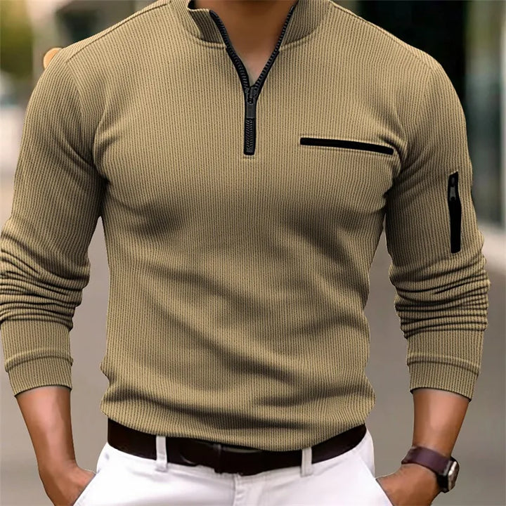 XANDER – CASUAL HALF ZIP SWEATER FOR EVERYDAY STYLE