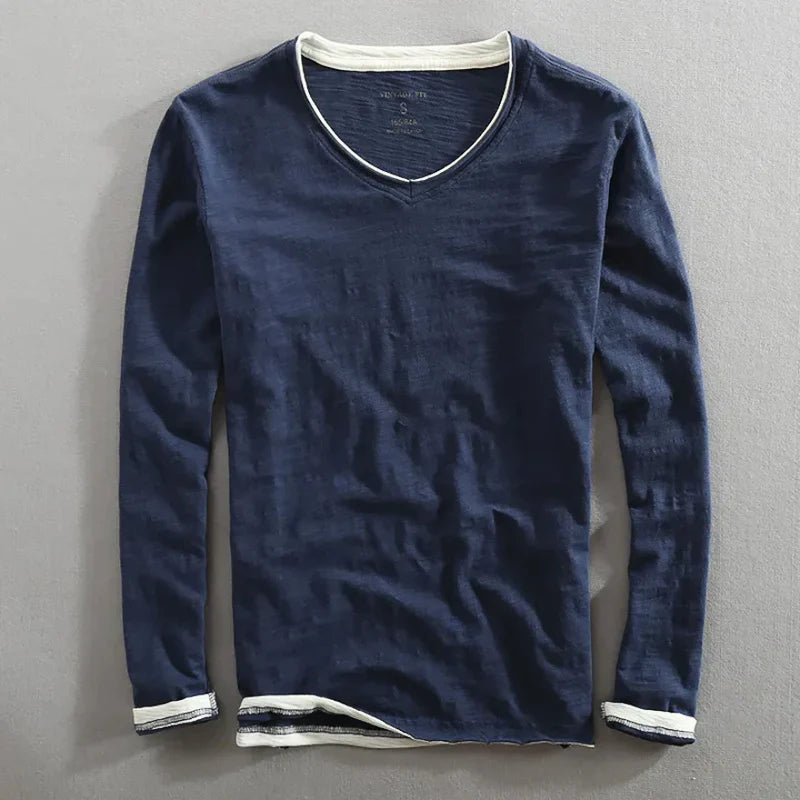 SAM – LONG-SLEEVED COTTON SHIRT