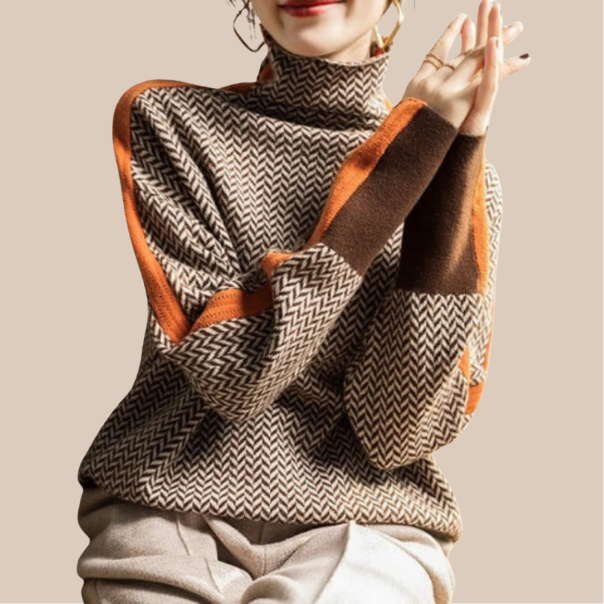 MIA – STRIPED SWEATER WITH TIMELESS EVERYDAY CHARM