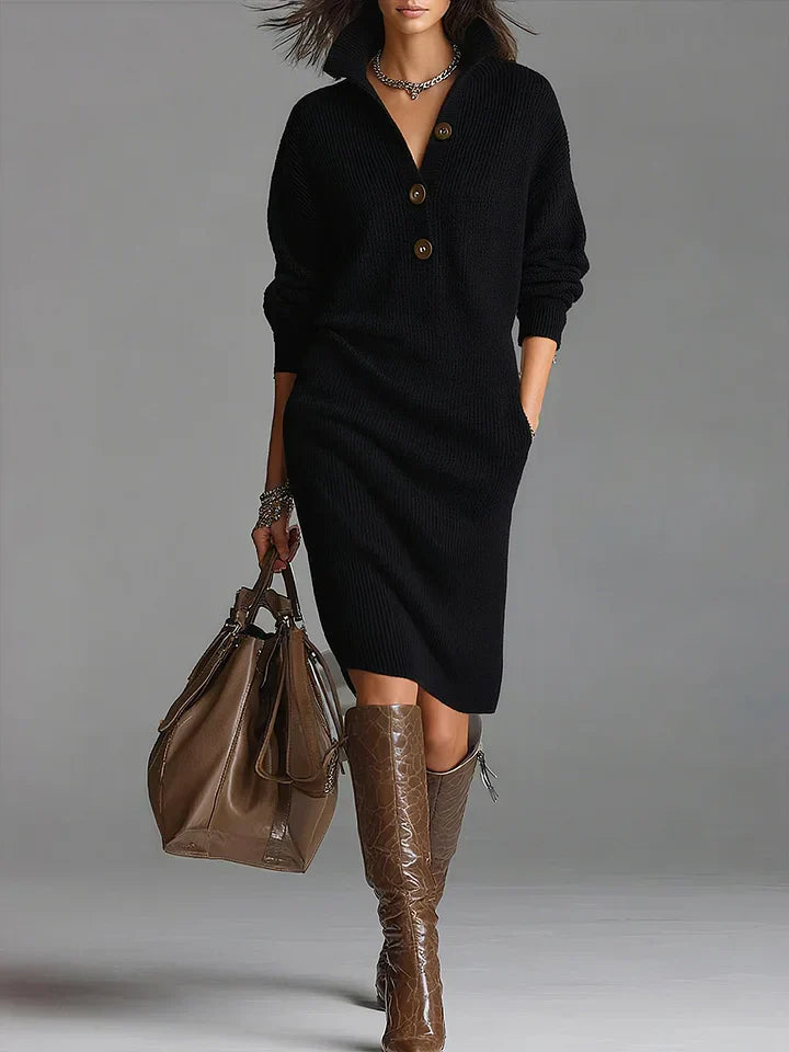 JUDI – ELEGANT SWEATER DRESS