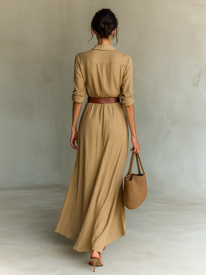 APHRODITE – THE SILKEN CHARM MAXI DRESS