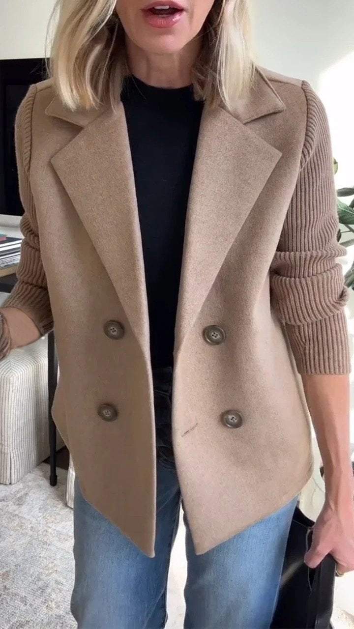 AMAVIRA – Military Style Two-Piece Winter Trench