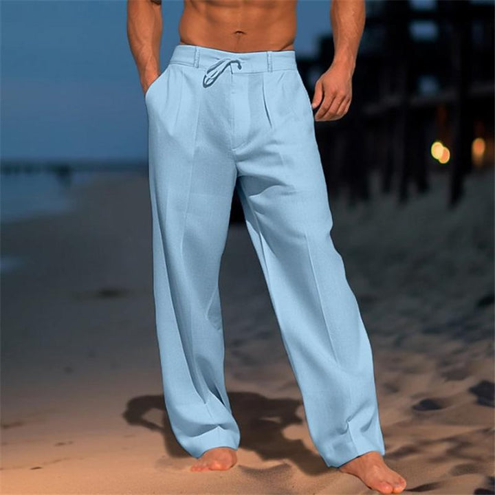 Natalie - Airy Linen-Look Pants