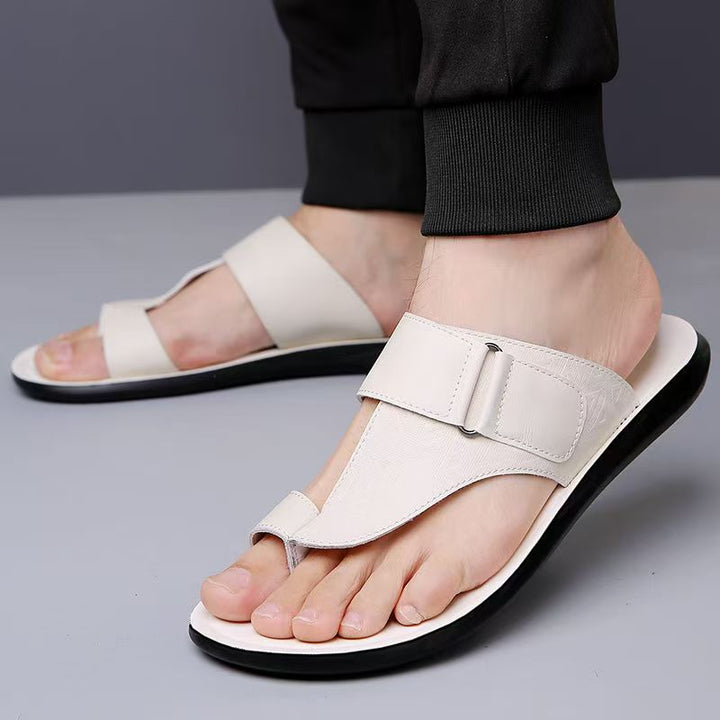 Callen Luxe -  Bare Leather Sandals