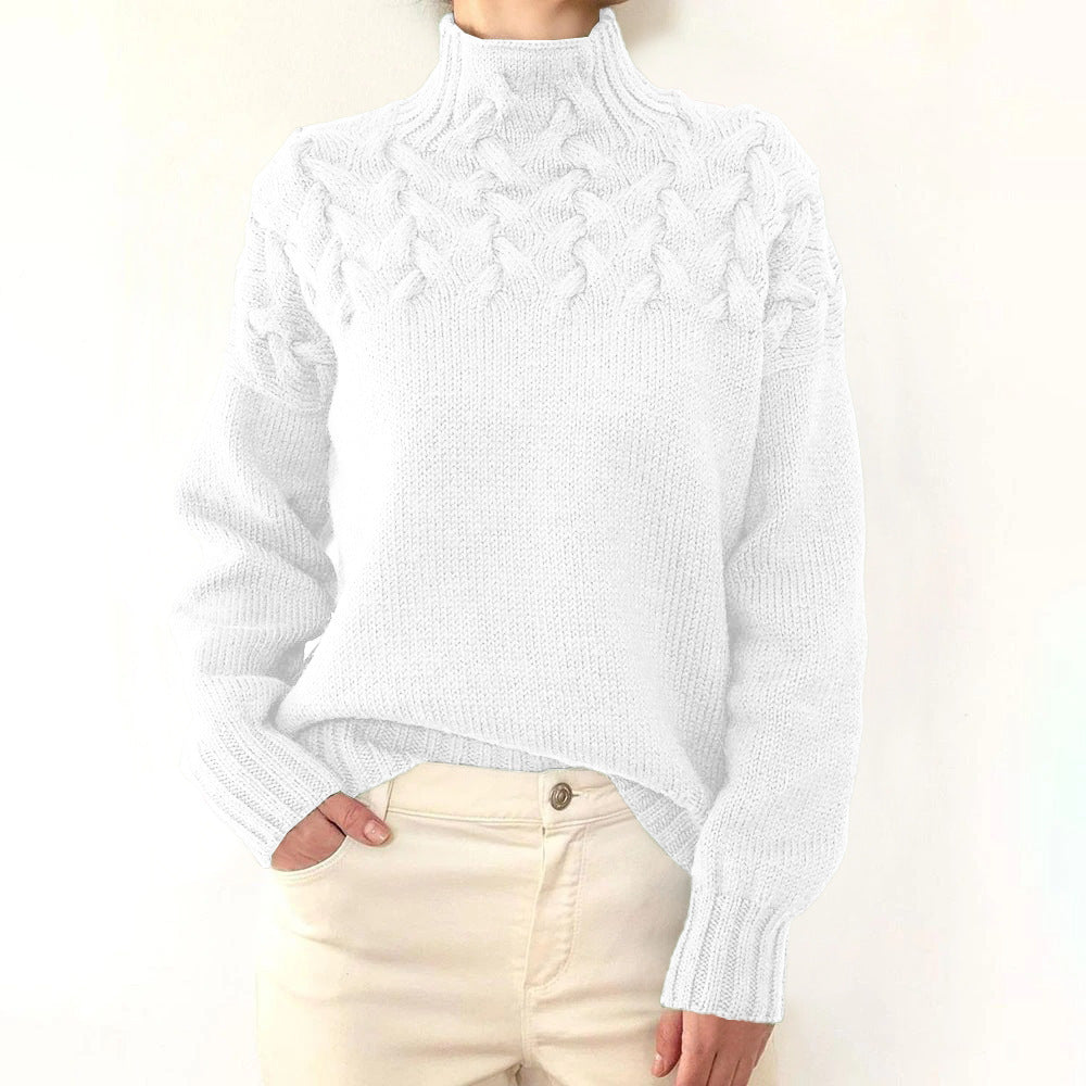 Elena - Warm Knitted Turtleneck