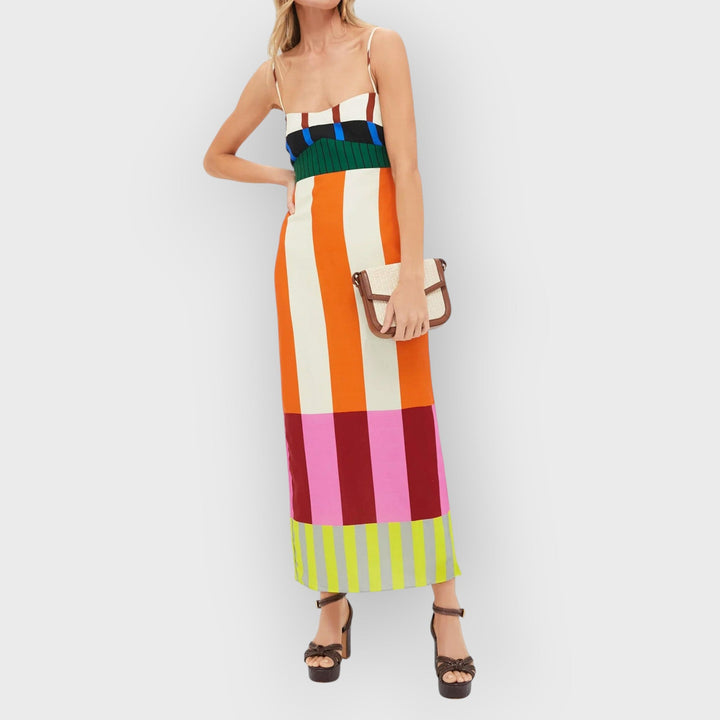 KAELIN – BENGAL MULTI PALOMA MAXI DRESS